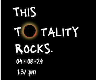 This Totality Rocks